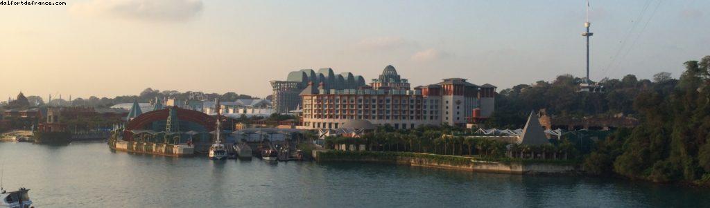 View of Santosa Island - Singapore - Our 59th Atlantis Cruise (Seabourn Odyssey)