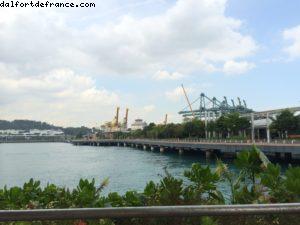 Walkway to Santosa Island - Singapore - Honeymoon - Asia
