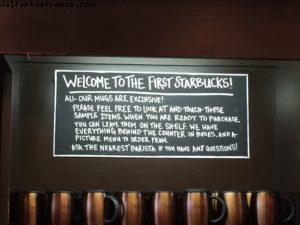 Le tout premier Starbucks - Seattle