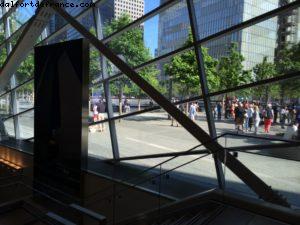 Entrée du musée du Mémorial des attentats du 11 septembre - World Trade Center - Ville de New York