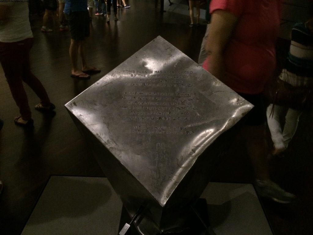 Musée du Mémorial des attentats du 11 septembre - World Trade Center - Ville de New York