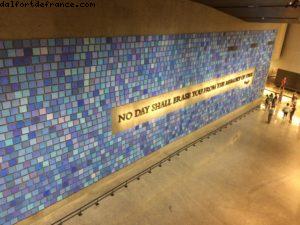 Musée du Mémorial des attentats du 11 septembre - World Trade Center - Ville de New York