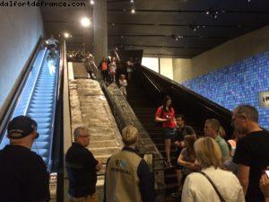 L'escalier des survivants - Musée du Mémorial des attentats du 11 septembre - World Trade Center - Ville de New York