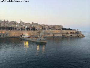 Départ de La Valette - Notre 50eme croisière Atlantis (à bord du Celebrity Equinox)