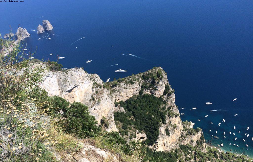Sommet de l'île - Anacapri - Notre 50eme croisière Atlantis (à bord du Celebrity Equinox)
