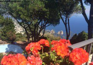 Sommet de l'île - Anacapri - Notre 50eme croisière Atlantis (à bord du Celebrity Equinox)