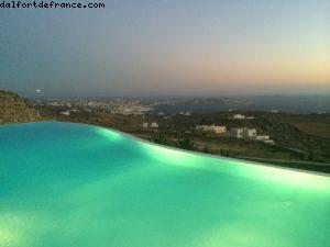 Fantastique coucher de soleil @ La villa - Fanari