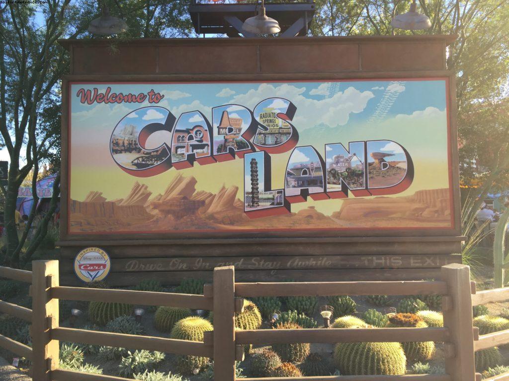 Cars land - California Adventure - Gaydays Disneyland - Los Angeles