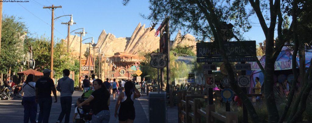 Cars land - California Adventure - Gaydays Disneyland - Los Angeles