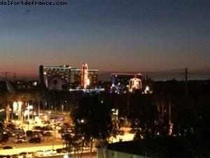Vue de la chambre - Sheraton Park Hôtel - Los Angeles, Californie (octobre 2014)