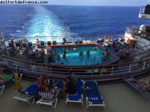 Journée en mer (après la tempête) - Notre 51eme croisière Atlantis (à bord du Golden Princess)