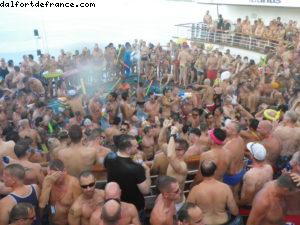 Soaked T-Dance - Mazatlan - Notre 51eme croisière Atlantis (à bord du Golden Princess)