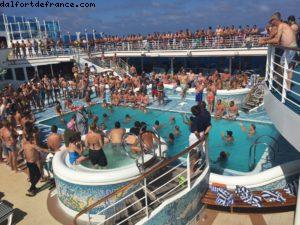Cométition de Volley Ball - Notre 51eme croisière Atlantis (à bord du Golden Princess)