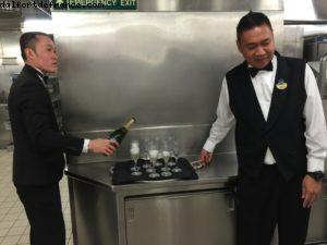 Visite des cuisines, et dîner à la table du Chef - Notre 51eme croisière Atlantis (à bord du Golden Princess)