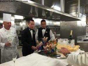 Visite des cuisines, et dîner à la table du Chef - Notre 51eme croisière Atlantis (à bord du Golden Princess)