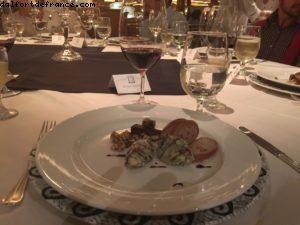 Dîner à la table du Chef - Notre 51eme croisière Atlantis (à bord du Golden Princess)