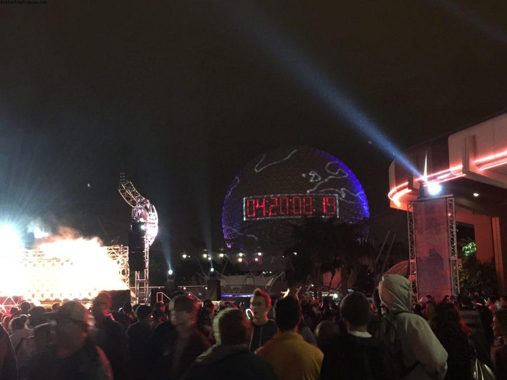 NYE Epcot - Walt Disney World