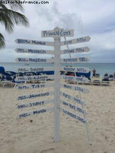 Princess Cay - île privée - Bahamas - Notre 11eme croisière RSVP (à bord du Regal Princess)