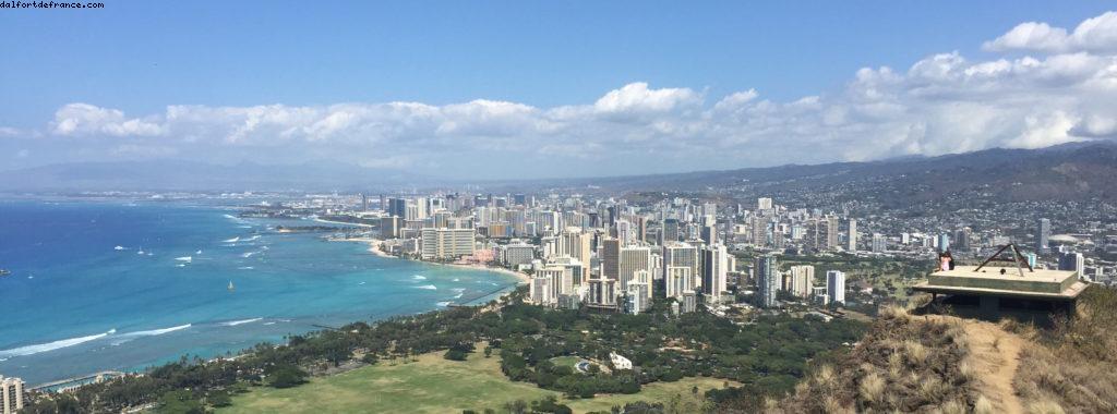 Randonnée Diamon Head - Honolulu - Oahu