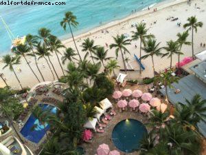 Vue de notre chambre - Royal Hawaiian Luxury collection Hôtel - Oahu