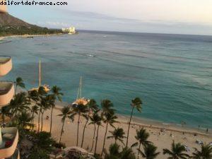 Vue de notre chambre - Royal Hawaiian Luxury collection Hôtel - Oahu