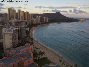 Vue de la chambre 2 - Hôtel Sheraton Waikiki - Honolulu