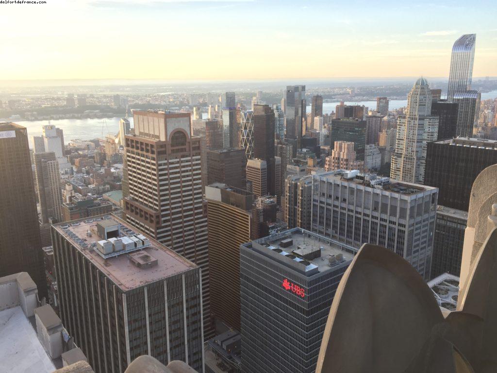 Top of the rock - Rockefeller Center (Comcast) - Ville de New York