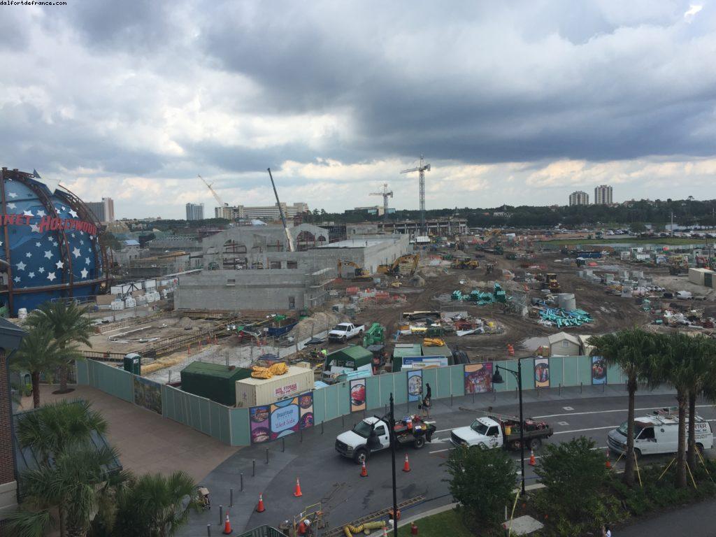 Travaux à Disney springs - Walt Disney World