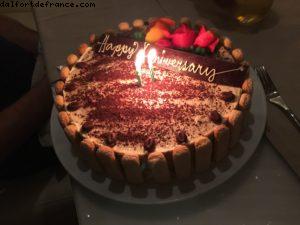 Dîner Anniversaire de Mariage - Notre 53eme croisière Atlantis (à bord du Celebrity Equinoxe)