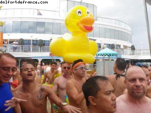 Soaked Tea Dance - Our 54th Atlantis Cruise (Norvegian Jewel)