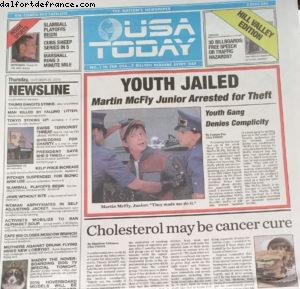 Rendez-vous avec Marty mac Fly (Retour vers le futur) - Hill Valley