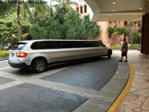 Super Stretch BMW X5 - Hotel Sheraton waikiki - Honolulu