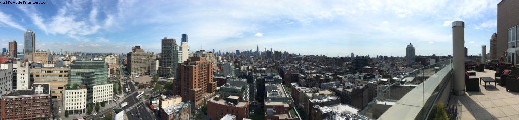 View from the lounge - Sheraton Tribbeca - New York