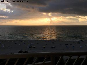Vue du matin - Hôtel Royal Palm - South Beach