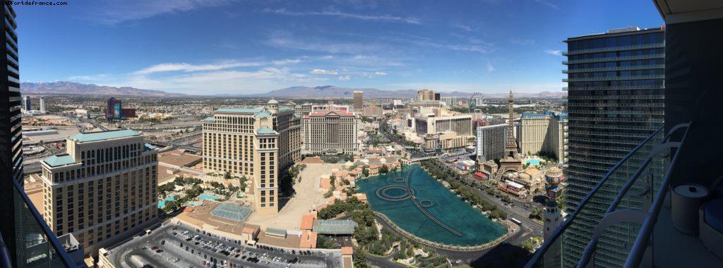 Vue de la chambre 5303 - Hôtel Cosmopolitan - Las Vegas