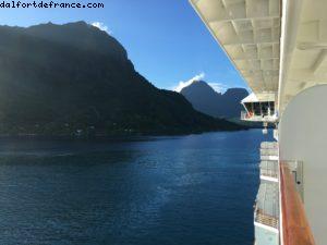 Arrivée à Moorea - Notre 56eme croisière Atlantis (à bord de l'Oceania Marina)