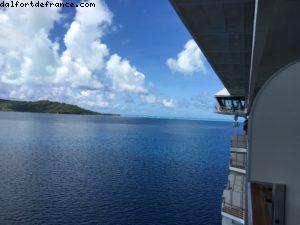 Arrivée à Bora Bora - Notre 56eme croisière Atlantis (à bord de l'Oceania Marina)