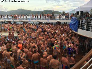 Splash Tea Dance - Bora Bora - Notre 56eme croisière Atlantis (à bord de l'Oceania Marina)