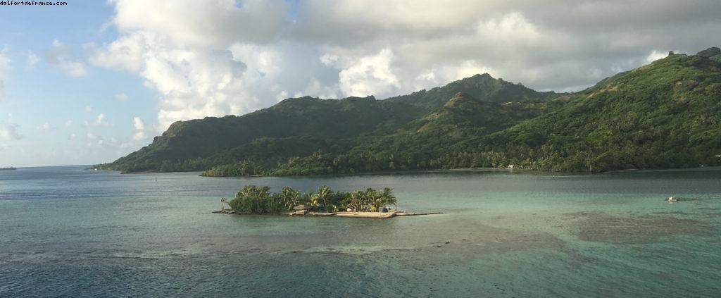 Arrivée à Huahine - Notre 56eme croisière Atlantis (à bord de l'Oceania Marina)