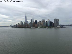 Magical departure from Cape Liberty - New York City