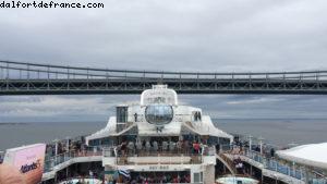 Magical departure from Cape Liberty - New York City