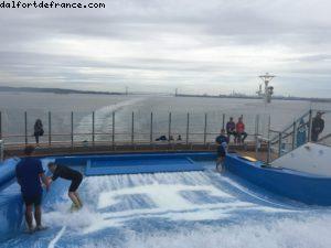 Magical departure from Cape Liberty - New York City