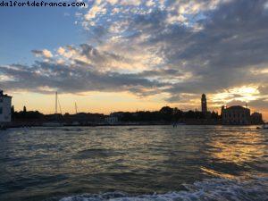 Motoscafi (bateau-Taxi) vers Venise