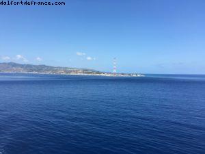 Passage du détroit de Messine - Notre 57eme croisière Atlantis (à bord de l'Eurodam)