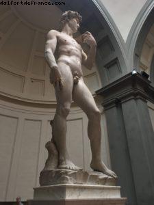 Michel-Ange de David - 1504 - Galerie de l'Académie - Florence - Notre 59eme croisière Atlantis (à bord du Celebrity Equinox)