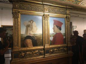 Ufizzi Gallery - Florence - Notre 59eme croisière Atlantis (à bord du Celebrity Equinox)