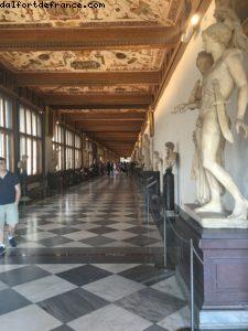 Ufizzi Gallery - Florence - Notre 59eme croisière Atlantis (à bord du Celebrity Equinox)
