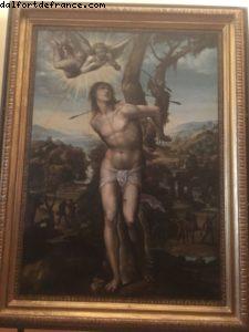 Giovanni Antinio Bazzi - St Sebastien - 1525 Ufizzi Gallery - Florence - Notre 59eme croisière Atlantis (à bord du Celebrity Equinox)