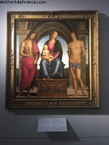 Perugino - 1493 Ufizzi Gallery - Florence - Notre 59eme croisière Atlantis (à bord du Celebrity Equinox)