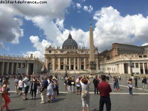 Vatican - Rome - Notre 59eme croisière Atlantis (à bord du Celebrity Equinox)